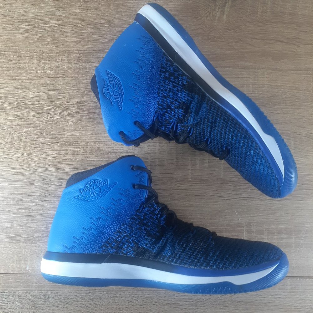 Nike Air Jordan XXX1 31 Flight Speed Royal Blue/Black/White Men's size 9 - Picture 12 of 16
